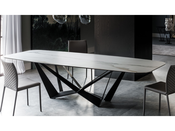 Cattelan - Skorpio Ceramic 300cm shaped table
