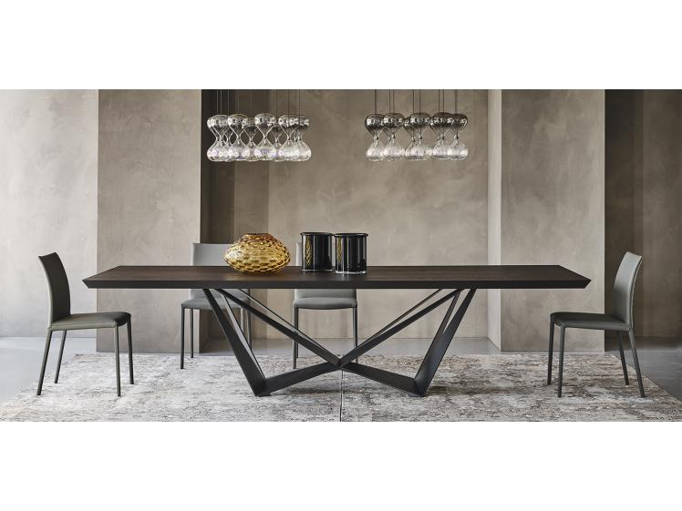 Cattelan – Skorpio Wood Dining Table 200 cm