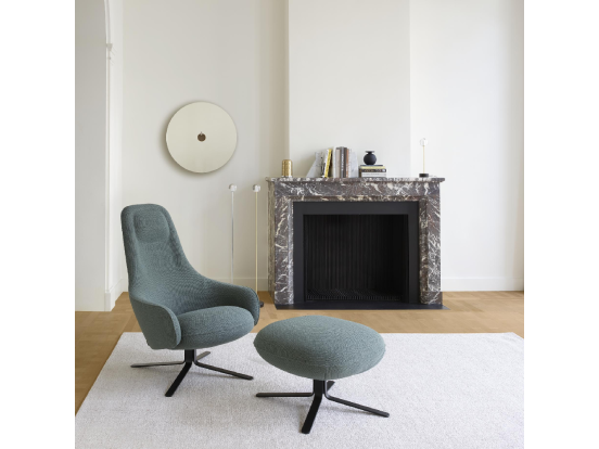 Ligne Roset - Moa Armchair and Footstool 
