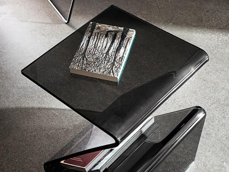 Sovet Italia - Zeta Glass Side Table