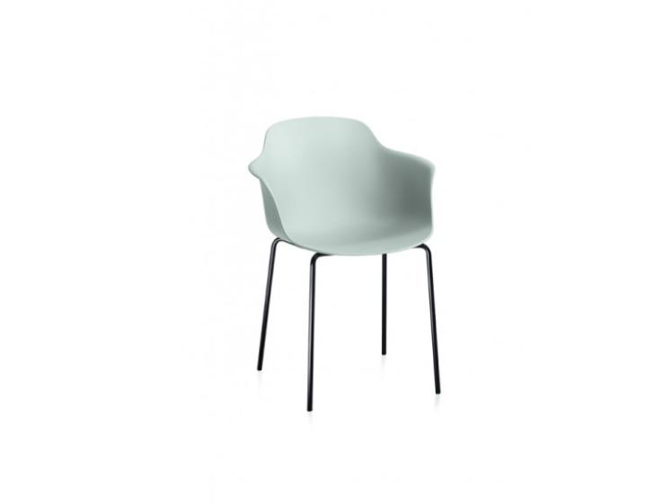 Bontempi Casa - Mood Metal Leg Chair With Arms 