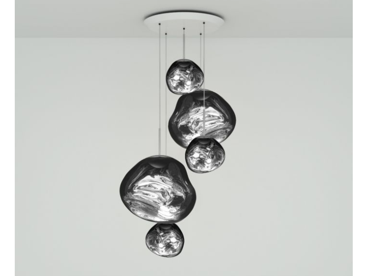 Tom Dixon - Melt LED Large Multi-Drop Pendant