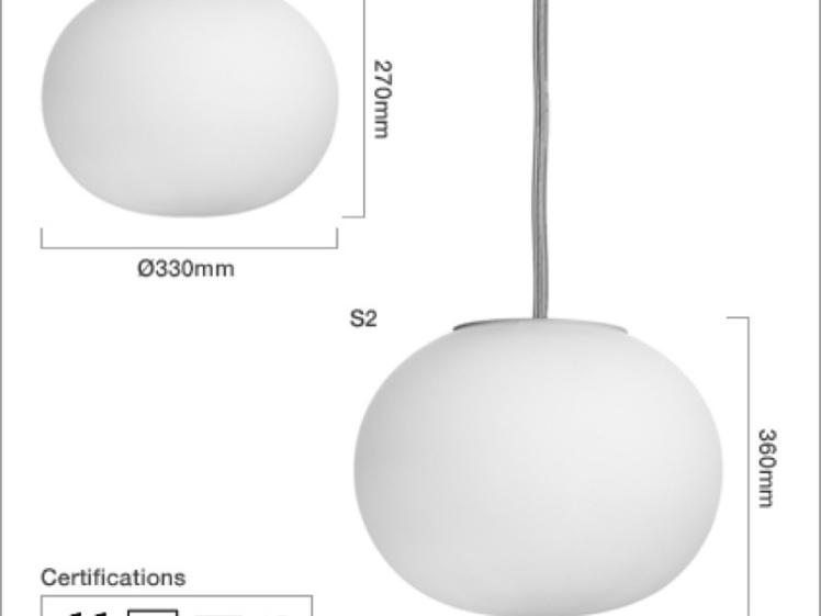 Flos - Glo Ball S1 Pendant Light