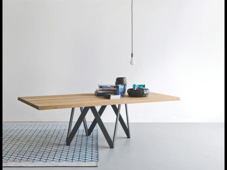 Calligaris - Cartesio 250cm Wooden Dining Table