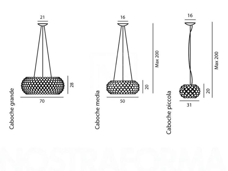 Foscarini - Caboche Medium LED Pendant