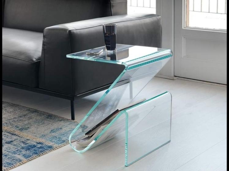 Sovet Italia - Zeta Glass Side Table