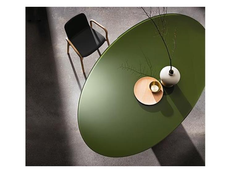Sovet - Totem 180cm Elliptical Ceramic Dining Table