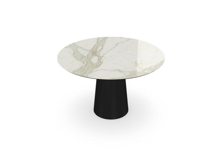 Sovet Italia - Totem 100cm Round Ceramic Dining Table