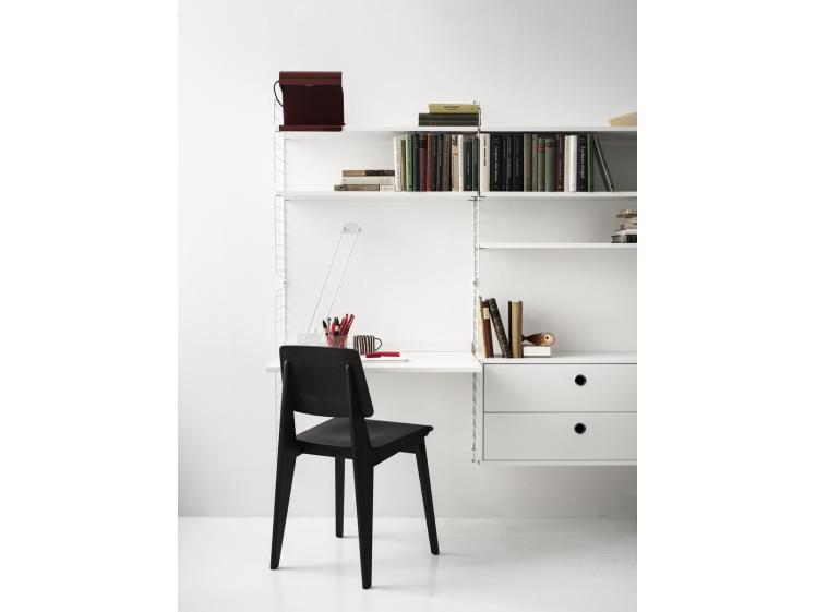 String - Home Office - Workspace Shelving System White